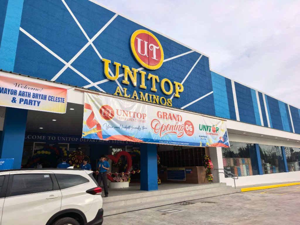 UNITOP Alaminos GRAND OPENING February 6, 2026